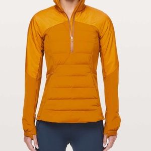 Lulu🍋 NWOT Down for It All Pullover Fools Gold size 8